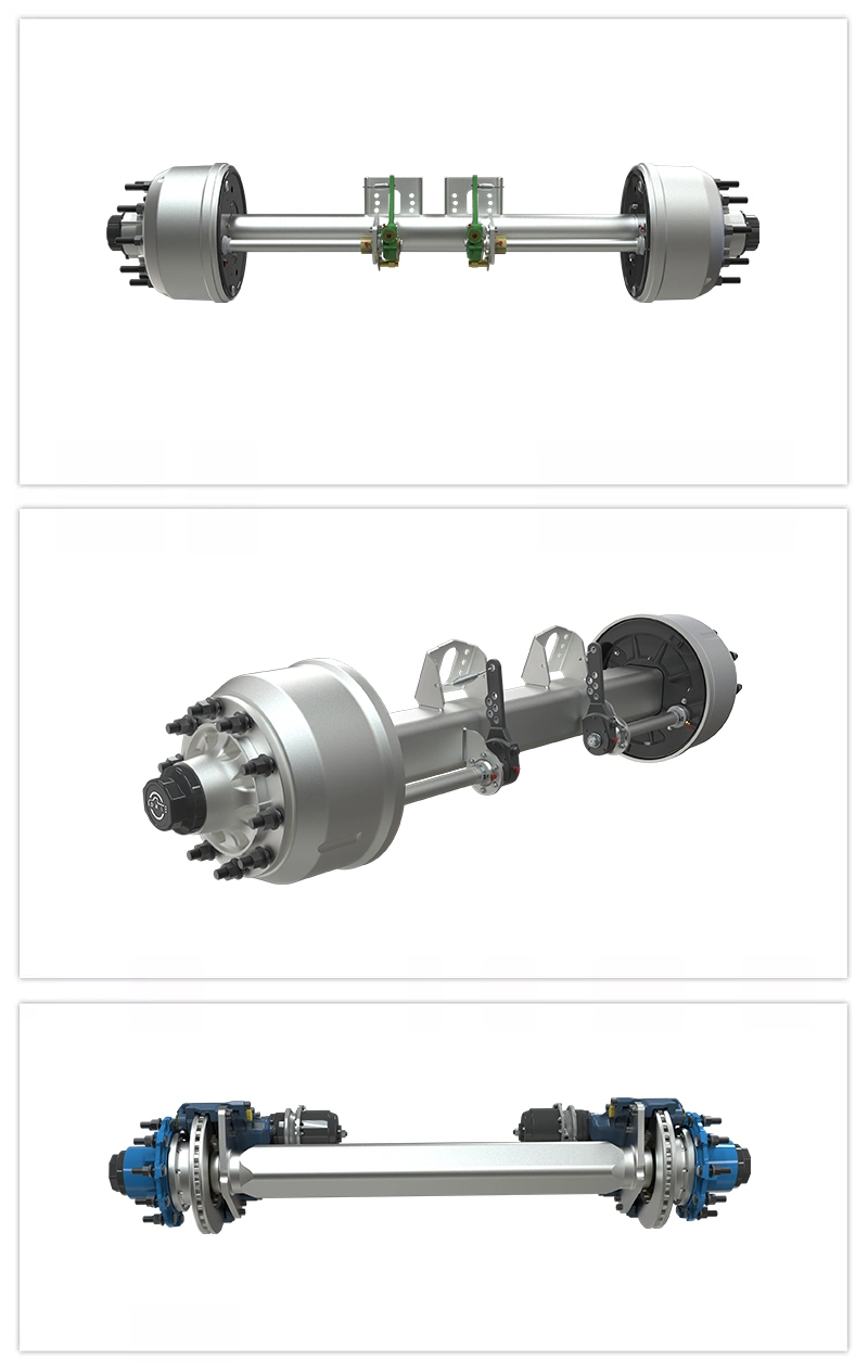 Disc Brake Axle of 12 Tons Round for Trailer and Semi-Trailer