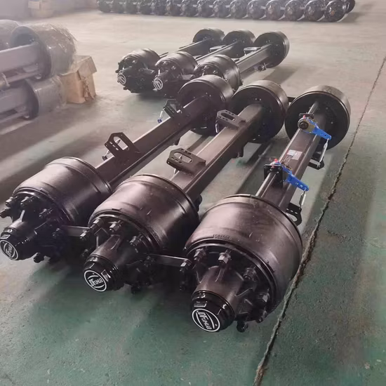 13000kg 1840mm スクエアビーム ディスクブレーキ、トレーラーキャリア トーションアクスル